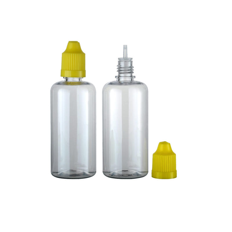 Botella de empaquetado del e-jugo del aerosol del gotero personalizado cosmético del agua del animal doméstico de 60ml China con los fabricantes del tapón de rosca de Tamperptoof