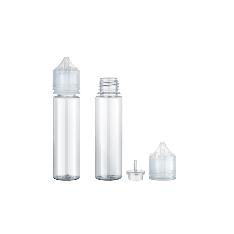 Botellas de empaquetado plásticas del dispensador del animal doméstico de R60ml para la muestra de la medicina del perfume del agua del aceite esencial