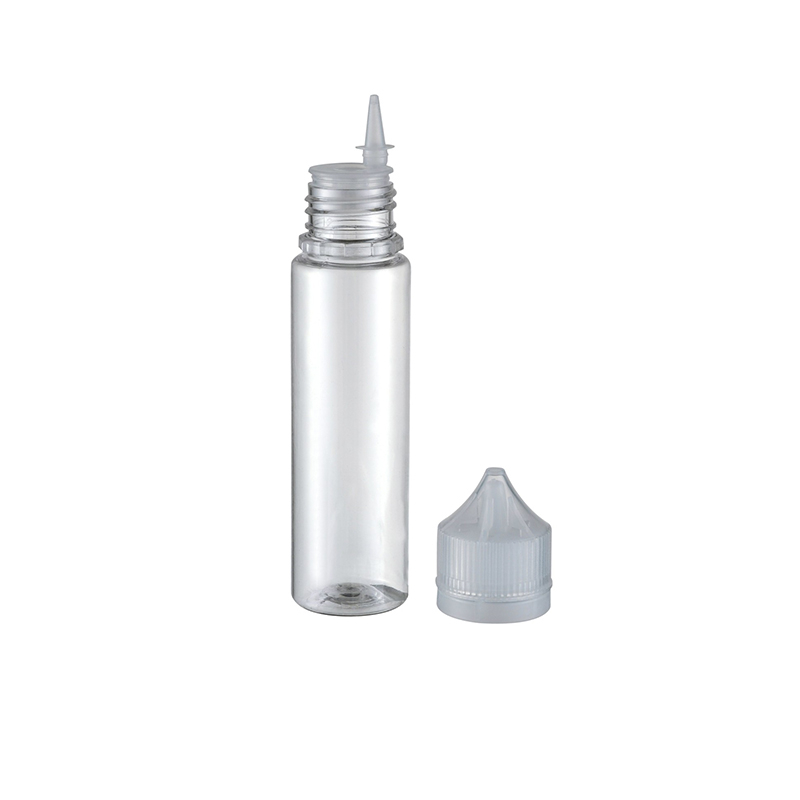 Pet06 M120ml Fábrica de plástico Dispensador de mascotas Empaquetado Agua E-Juice Tornillo Tapa a prueba de manipulaciones Botellas de almacenamiento para muestras de aceite esencial
