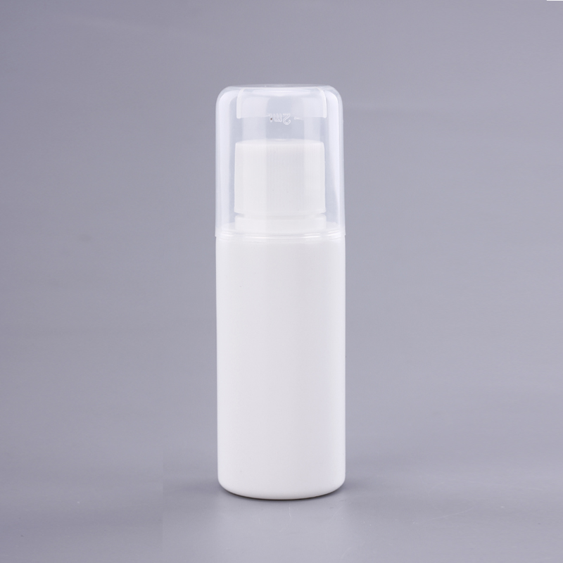 PE-016 China Buen envase de plástico Agua Medicina Jugo Perfume Botellas de envase cosmético con tapón de rosca