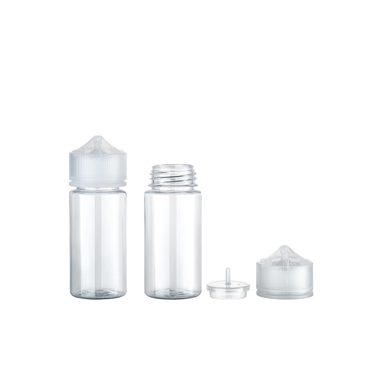 Botellas de envases de plástico R100ml para muestra de aceite esencial