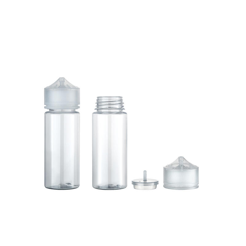 Botellas de envases de plástico R120ml para muestra de aceite esencial