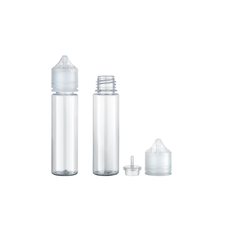 Botellas de empaquetado plásticas del dispensador del animal doméstico de R60ml para la muestra de la medicina del perfume del agua del aceite esencial