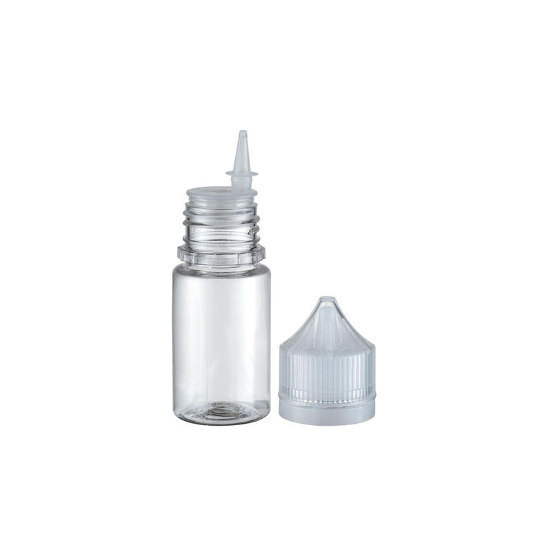Pet06 M30ml Fábrica de plástico Dispensador de mascotas Empaquetado Agua E-Juice Tornillo Tapa a prueba de manipulaciones Botellas de almacenamiento para muestras de aceite esencial