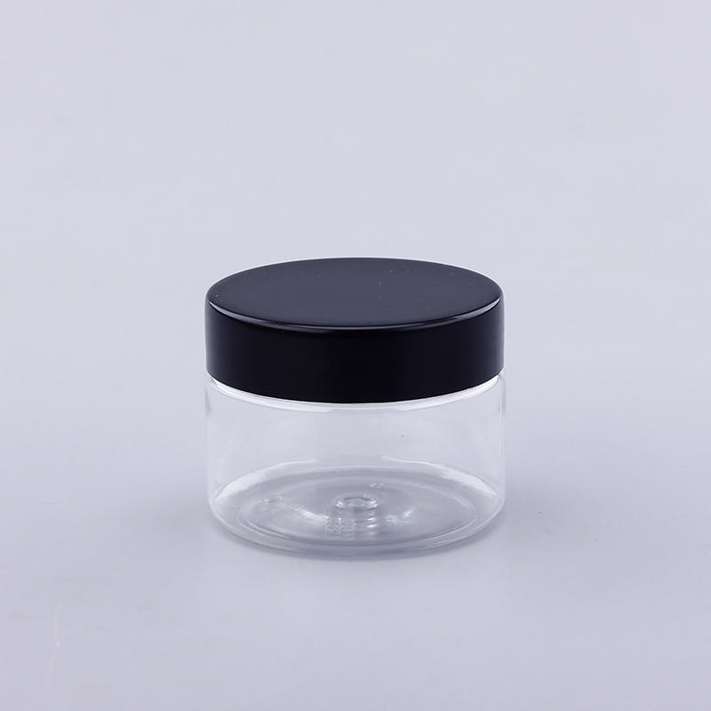 Ys-Co 05 Recipiente de embalaje de plástico de pared monocapa Tapón de rosca Cosméticos Perfume Botellas de vidrio para mascotas Tarro de crema