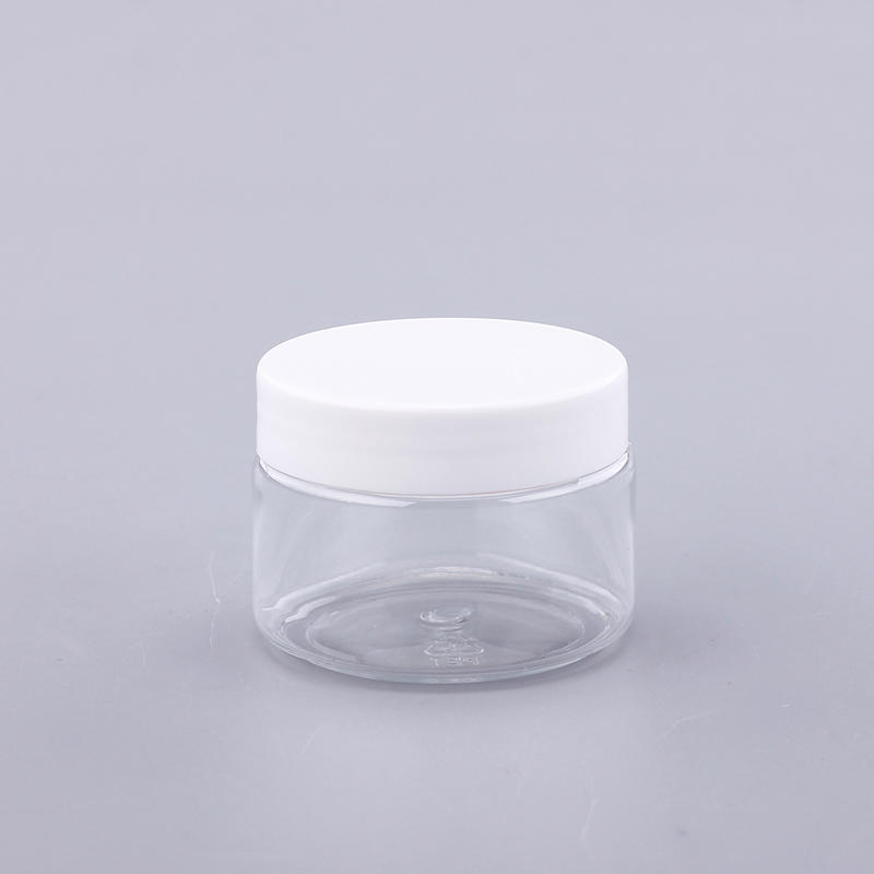 Ys-Co 08 Recipiente de embalaje de plástico de pared monocapa Tapón de rosca Cosméticos Perfume Botellas de vidrio para mascotas Tarro de crema