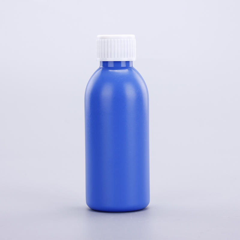 PE-001 China Buen envase de plástico Agua Medicina Jugo Perfume Botellas de envases cosméticos con tapón de rosca