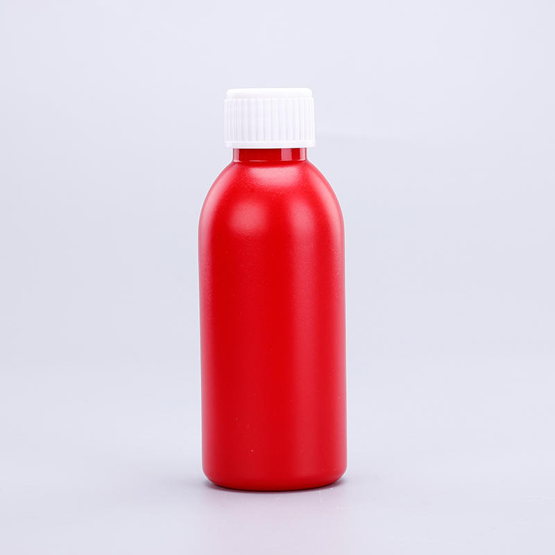 PE-002 China Buen envase de plástico Agua Medicina Jugo Perfume Botellas de envases cosméticos con tapón de rosca