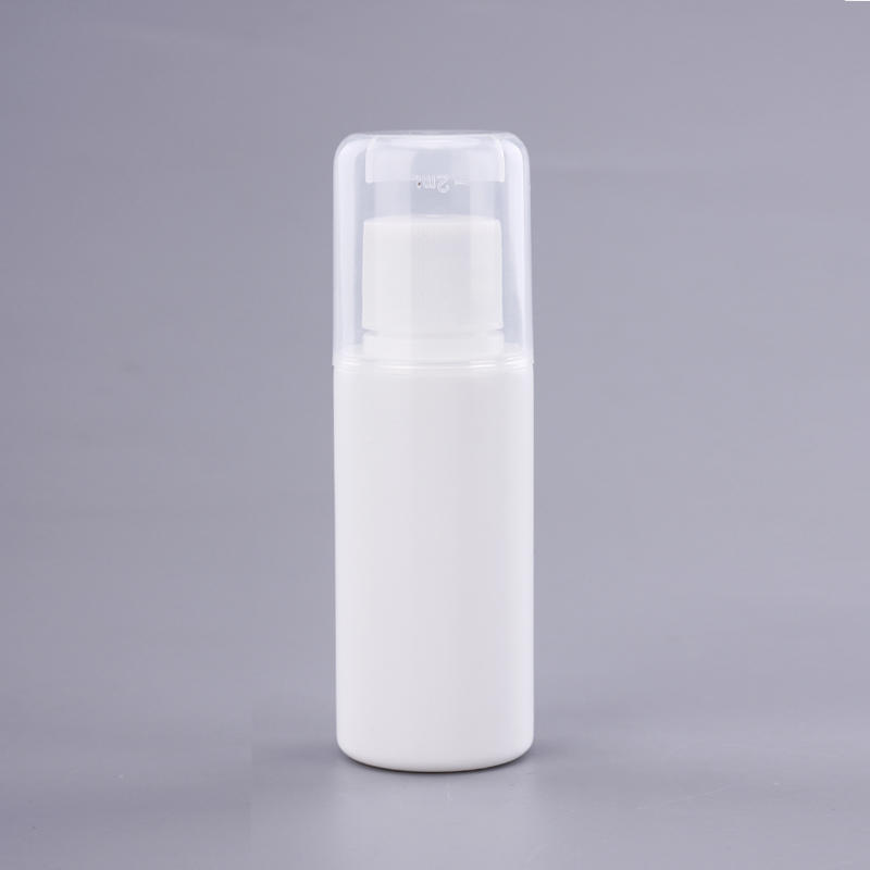 PE-016 China Buen envase de plástico Agua Medicina Jugo Perfume Botellas de envase cosmético con tapón de rosca