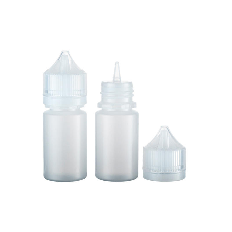 PE06 30ml China PE Agua Cosmética Gotero personalizado Spray E-Juice Botella de envasado con tapón de rosca Fabricantes