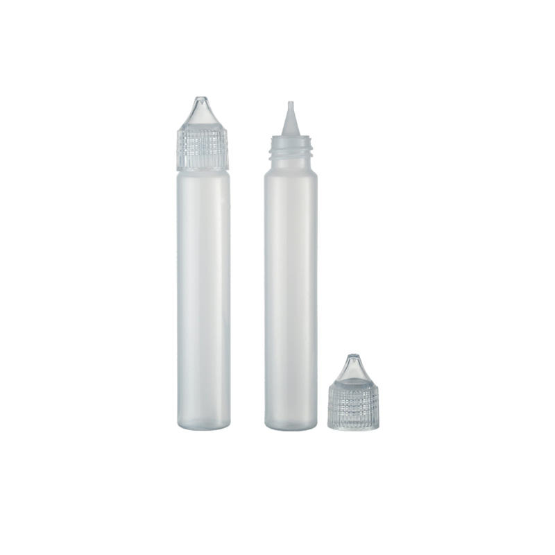 PE05 15ml China PE Agua Cosmética Gotero personalizado Spray E-Juice Botella de envasado con tapón de rosca Fabricantes