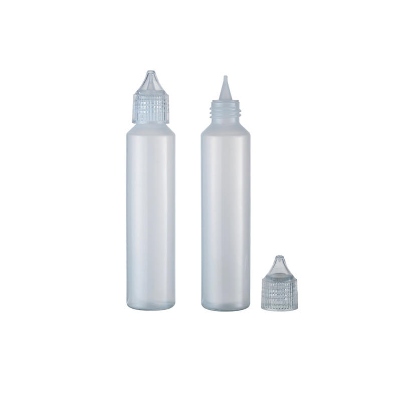 PE05 30ml China PE Agua Cosmética Gotero personalizado Spray E-Juice Botella de envasado con tapón de rosca Fabricantes