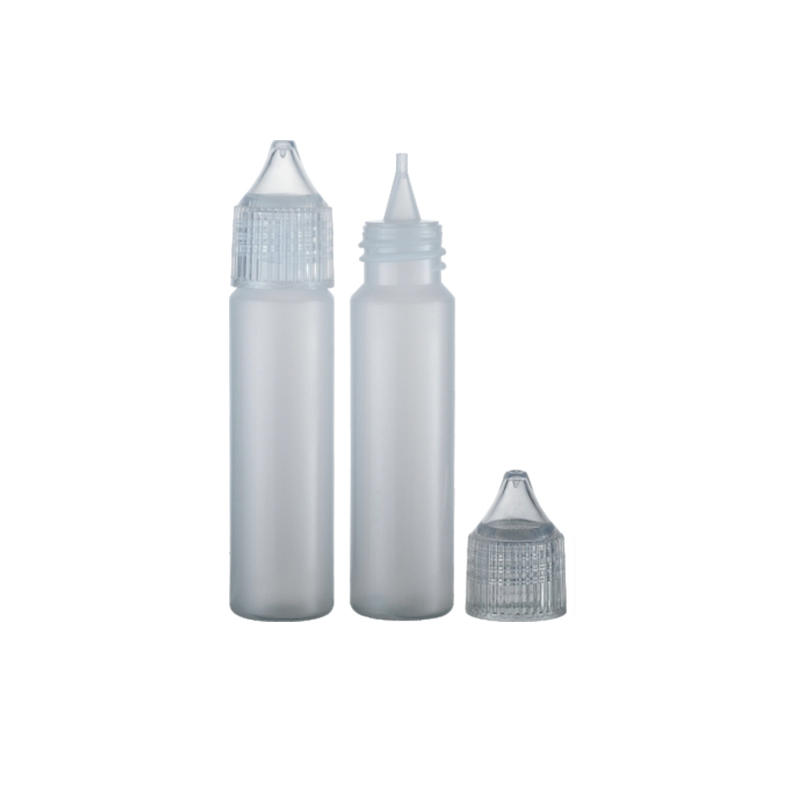 PE05 50ml China PE Agua Cosmética Gotero personalizado Spray E-Juice Botella de envasado con tapón de rosca Fabricantes